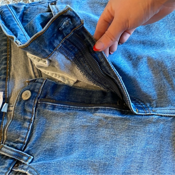 Abercrombie & Fitch The ‘90s Straight Ultra High Rise Curve Love Jeans - Picture 3 of 4